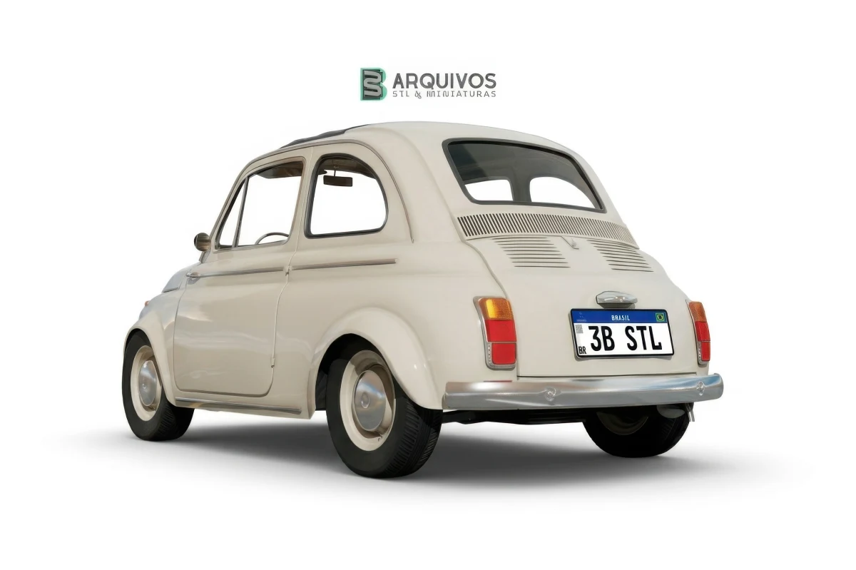 Modelo 3D STL - Fiat abarth 500 — foto 2